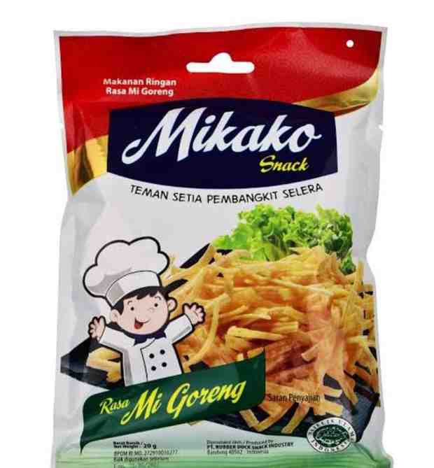 MIKAKO SNACK RASA MIE GORENG 18G