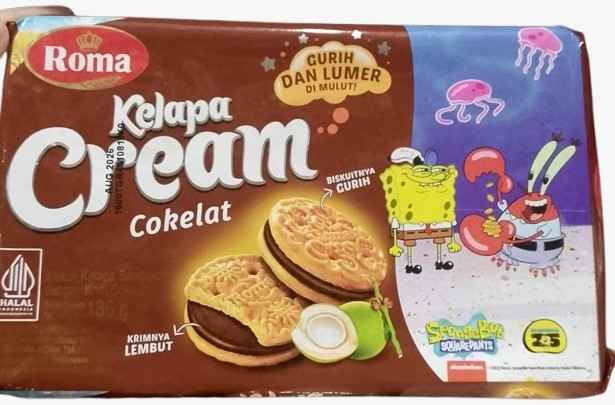 ROMA KELAPA CREAM COKLAT 42G