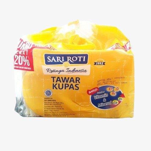 SARI ROTI TAWAR KUPAS JUMBO 300G