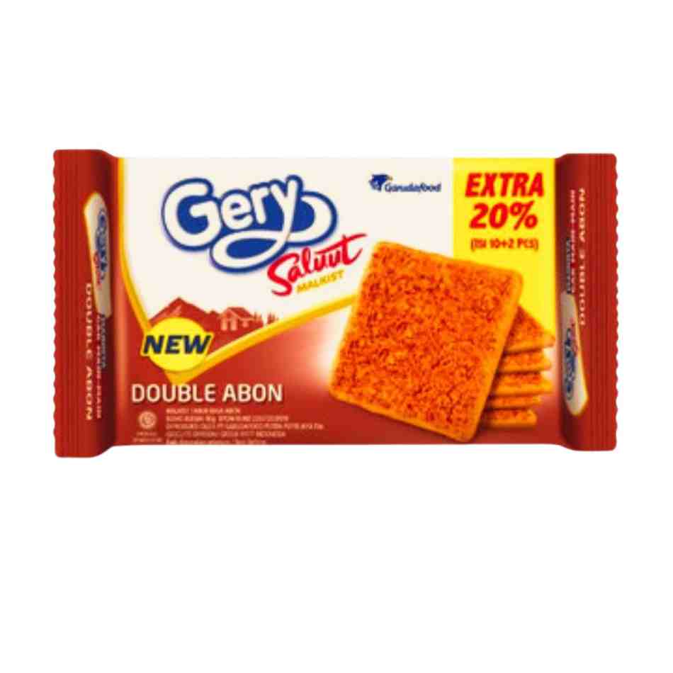 GERY CRACKERS MALKIST SALUUT DOUBLE ABON PCK 10x18
