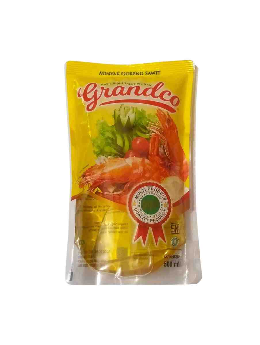 GRANDCO MINYAK GORENG REFILL PCH 500mL