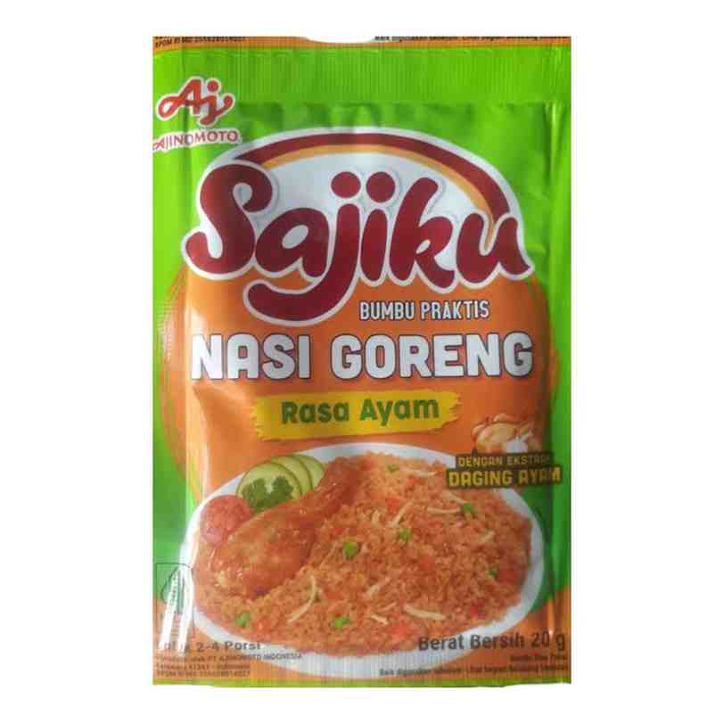 AJINOMOTO BUMBU NASI GORENG SAJIKU AYAM PCK 20g