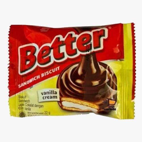 BETTER ROMA SANDWICH COKLAT - VANILA PCK 22/27g