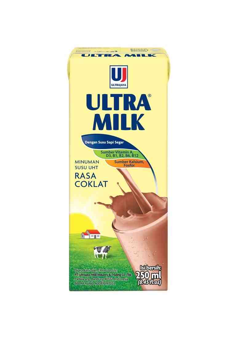 ULTRA SUSU UHT STERIL SLIM CHOCOLATE TPK 250mL